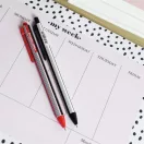 Golyóstoll nyomógombos 0,7mm Vinson Line F4 vegyes test displ 24 db/display