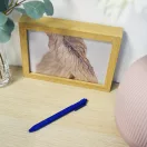 Golyóstoll nyomógombos 0,7mm Vinson Connect S1 kék test