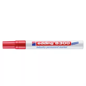 Alkoholos permanent marker 8300 ipari Edding piros