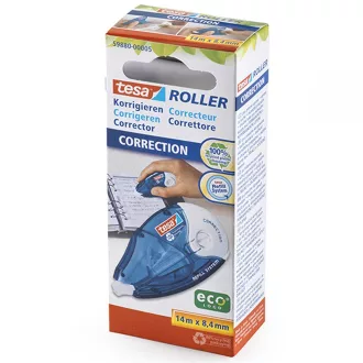   Hibajavító roller 8,4mm x 14m utántölthető, cserélhető betétes Tesa