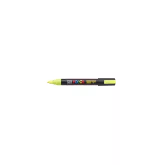 Dekormarker 1,8-2,5mm, Uni Posca PC-5M fluor sárga