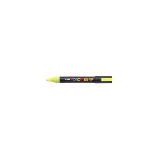 Dekormarker 1,8-2,5mm, Uni Posca PC-5M fluor sárga