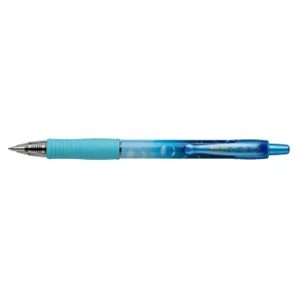   Zseléstoll 0,7mm, nyomógombos Pilot G-2 Bubble kék test, írásszín kék