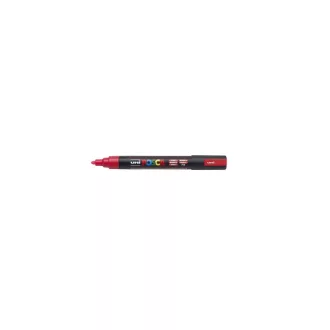 Dekormarker 1,8-2,5mm, Uni Posca PC-5M fluor piros
