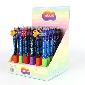 Zseléstoll radírozható, pixel gamer, 36 db/display Nebulo