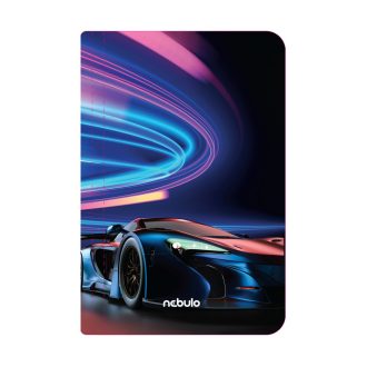 Gumis mappa, A4, Neon autó, Nebulo