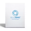 Genotherm lefűzhető, A4, 50 micron fényes víztiszta Bluering® 25 db/csomag, 4 csomag/karton kínáló