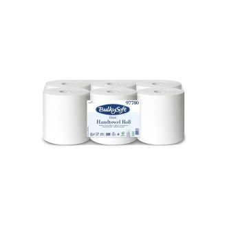   Ipari törlő 2 rétegű 250 m/tekercs 100 % cellulóz 6 tekercs/karton BulkySoft_97780 hófehér