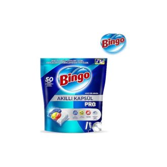 Mosogatógép tabletta 50 db/doboz Bingo
