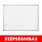 Fehértábla mágneses alukeretes 90x120cm, 1 db/doboz, Bluering® ÉRTÉKCSÖKKENT!