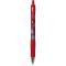Zseléstoll 0,7mm, nyomógombos Pilot G-2 One Piece, írásszín piros