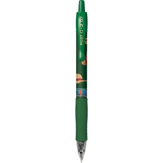   Zseléstoll 0,7mm, nyomógombos Pilot G-2 One Piece, írásszín zöld