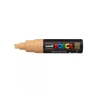 Dekormarker 8mm, Uni Posca PC-8K világos narancs