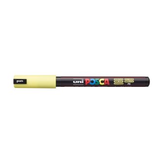 Dekormarker 0,7mm, Uni-Posca PC-1MR napsárga