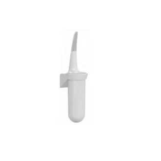   WC kefe tartóval falra szerelhető MarPlast Linea fehér/átlátszó