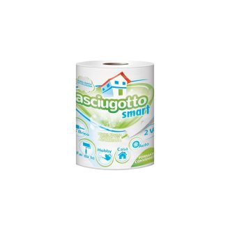   Háztartási papírtörlő kéztörlő 2 rétegű 1 tekercs/csomag Paperdi fehér