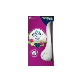   Légfrissítő készülék + utántöltő 18 ml Glade® Sense&Spray Relaxing Zen/Japán kert