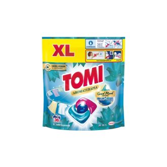   Mosókapszula 36 db/doboz fehér ruhákhoz Tomi Power Caps Lotus