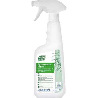  Zsíroldószer szórófejes 750 ml Eco Sgrassatore Attivo Verde