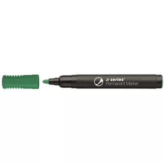 Alkoholos marker 3mm, kerek végű A-series zöld