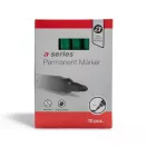 Alkoholos marker 3mm, kerek végű A-series zöld