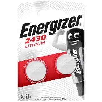 Elem gombelem CR2430 lítium 2 db/csomag, Energizer