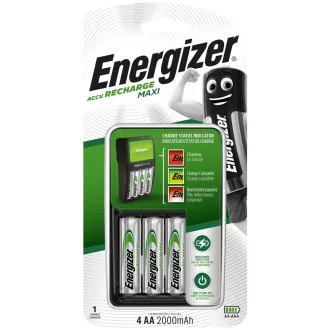 Akkutöltő Quattro Maxi + 4 db AA ceruza 2000mAh, Energizer
