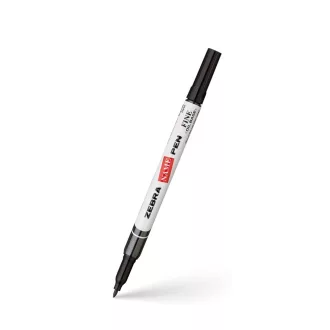   Alkoholos marker 1,5 mm, kúpos Zebra Name Pen Fine írásszín fekete