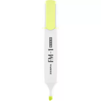 Szövegkiemelő 3,5 mm, Zebra FM-1 Mild, sárga