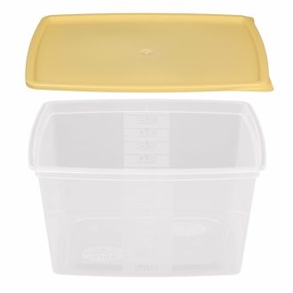   Ételtároló doboz fedéllel 3,5 literes mikrós-fagyasztós