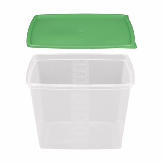   Ételtároló doboz fedéllel 4,5 literes mikrós-fagyasztós