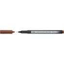 Rostirón, tűfilc 0,4mm, Pentel Pointliner dióbarna