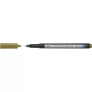 Rostirón, tűfilc 0,4mm, Pentel Pointliner aranybarna