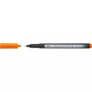 Rostirón, tűfilc 0,4mm, Pentel Pointliner narancssárga