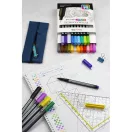 Rostirón, tűfilc 0,4mm, Pentel Pointliner sunset narancs