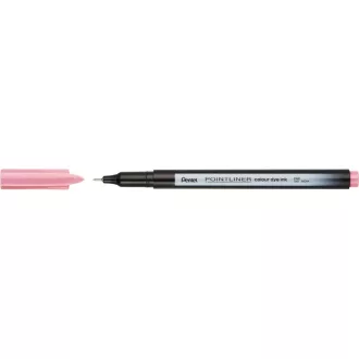 Rostirón, tűfilc 0,4mm, Pentel Pointliner babarózsaszín