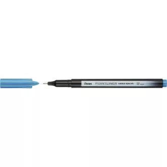 Rostirón, tűfilc 0,4mm, Pentel Pointliner türkizkék