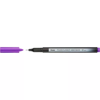 Rostirón, tűfilc 0,4mm, Pentel Pointliner ibolyalila