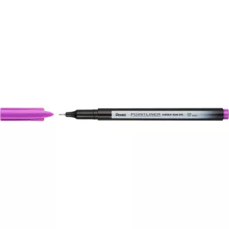Rostirón, tűfilc 0,4mm, Pentel Pointliner mályvalila