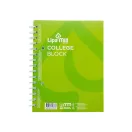 Spirálfüzet A5, 70lap vonalas perforált lyukasztott Lipa Mill vegyes színekben