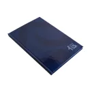 Beírókönyv A5, 96lap, keményfedeles egyszínű Lipa Mill kockás