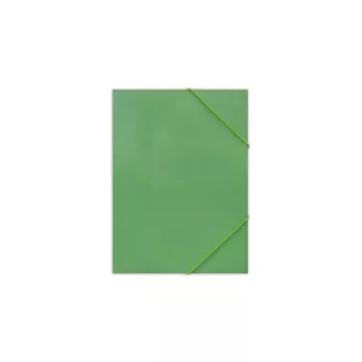   Gumis mappa A4, 300g. karton sarok gumírozással OfficeArt, zöld