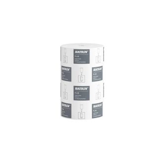   Kéztörlő 2 rétegű belsőmagos tekercses átmérő: 14 cm 240 lap/60 m/tekercs 12 tekercs/csomag Katrin Plus S2_97494 fehér