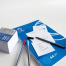 Kockatömb 8x8x6,5cm, ragasztás nélküli, Bluering® Extra fehér