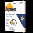 Lamináló fólia A4, 100 mic. 100 db/doboz, Apex Standard