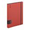 Gyűrűskönyv A4, 40mm, 4 gyűrűs Verde téglavörös