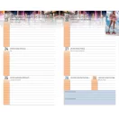 Diák zsebkönyv 125mmx205mm, fehér lapokkal 2026/2027 summer Realsystem