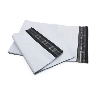   Futártasak 450 x 550 x 50 mm 55 mikronos 4XL Co-Ex fehér 100db/csomag