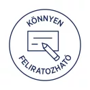 Etikett toll címke iskolai, 50 x 10 mm 30 címke/2 ív, Avery kék/zöld