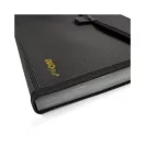 Irattartó táska, harmonikatáska, 13 rekeszes füles csatos EVOffice fekete